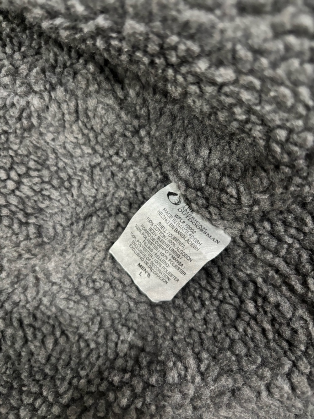 The American Outdoorsman Fleece Lined Corduroy Jacket - Picture 5 of 6